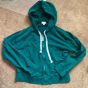 💸 FINAL 💸 JCrew green vintage hoodie